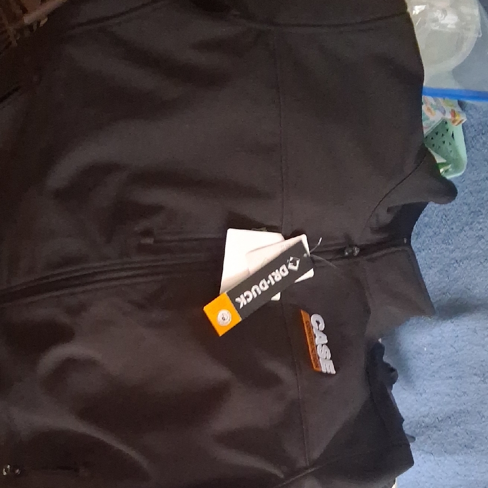 Dri- Duck  Black Softshell with Logo Accents